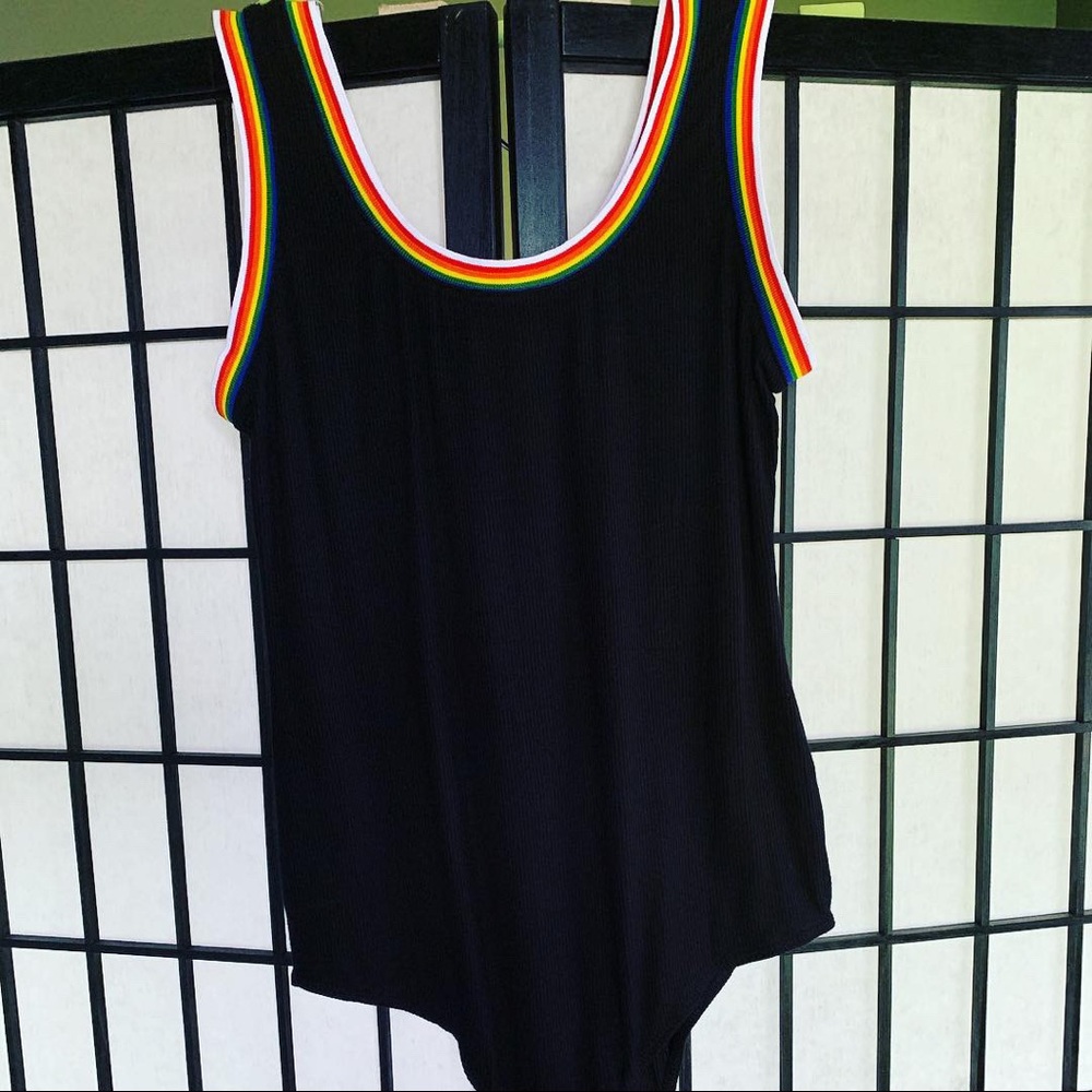 Black One Piece Body Suit